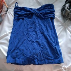 Blue Tube Top